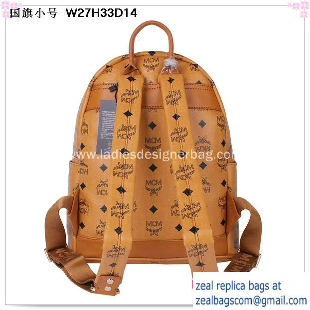 High Quality Replica Hot Sale MCM Small Flag of UK Backpack MC5173S Wheat - Click Image to Close